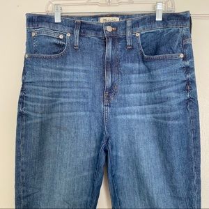 Madewell High Rise Slim Boyjean